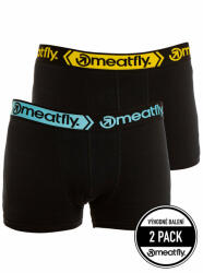Meatfly мъжки боксерки Balboa Boxershorts Double Pack Black | Черна | Размер Meatfly | Cheren | МЪЖЕ | S