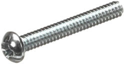  Scrw Rnd Ms 6-32x1 Pltd