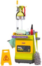 Chipolino Set jucarie Chipolino Cleaning Trolley cu 16 accesorii (DIPK002410CL)