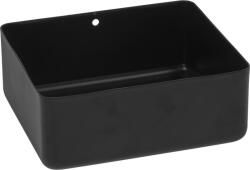  DOBOZ FEKETE 142x122x55 mm