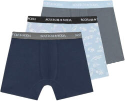 Scotch & Soda Lenjerie (Pack of 3) Stretch Boxer Brief SSSP25M153378 SC434 blue/grey