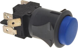 MODULAR Kétpolusú Kék Nyomógomb 16a 250v
