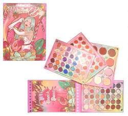 Flippy Paleta farduri KevinCoco, 117 culori, 4 straturi, rotativa, iluminator si blush inclus, dreptunghiulara, 112g, 20.8 x 15.5 x 2.1 cm, multicolor (TEO-125563)
