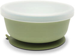 Lorelli Силиконова купа с ваккум и капак Lorelli - Natural, Fresh Green (10230640004)