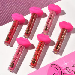 Flippy Set de Buze, KEVIN COCO, Punk Rock, 6 Lip Gloss-uri, 19.3 x 12 cm, Roz Maro (teo-126671)