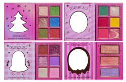 Flippy Set 4 Palete de Machiaj, KEVIN COCO, Christmas Jingle, 21 culori, 27.3 x 20.8 x 2.4 cm (teo-126670)