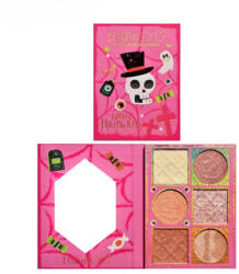 Flippy Paleta Iluminatoare, Flippy, 6 Nuante, Halloween, Culori Calde, Dreptunghiulara, 160g, Valabilitate 24 Luni, 17.4x11.5x1.3 cm, Varianta B, Nude-Rose (teo-127743)