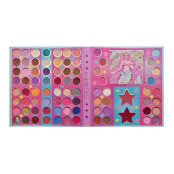 Flippy Trusa de Machiaj, KEVIN COCO, Mermaids, 86 culori, 23.5 x 25 x 2.1 cm (teo-126696)