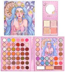Flippy Trusa de Machiaj, KEVIN COCO, Easter Style Blue, 69 culori, 20 x 22.5 cm (teo-126692)