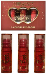 Flippy Set Rujuri de Buze Mate, KEVIN COCO, Be Mine 3 Culori, Lip-Gloss, 11 x 7.3 x 2.7cm, Roz, Varianta A (teo-127733)