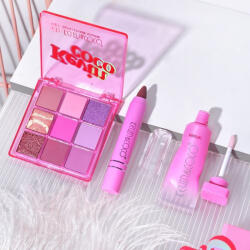 Flippy Set 3 Produse de Machiaj, KEVIN COCO, Pink Ice Star, 9 culori, 15.5 x 13 x 3.4 cm (teo-126667)
