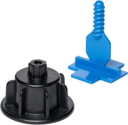  250 db csavaros lapszintező fej és 1.000 db talp - 3 mm
