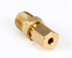 Adapter, 1/8 Npt X 1/8 Cső Sárgaréz
