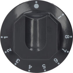 Zanussi FEKETE GOMB ø 70 mm 1-2-3-4-5-6-7-8 - gastrobolt - 9 590 Ft