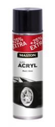 Maston AutoACRYL Spray 500 ml - Fényes fekete