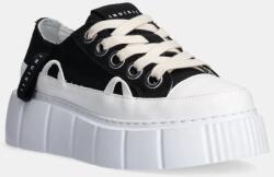 Inuikii sportcipő Matilda Canvas Low fekete, női, 1001.001. 0012.000 / 30102-025 - fekete Női 37