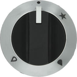 Fagor FEKETE GOMB átmérő 74 mm SELYEMNYOMOTT