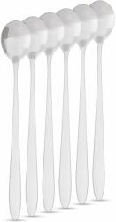 Family Rozsdamentes acél kávéskanál / latte macchiato kanál - 186 x 30 mm - 6 db / csomag Family 57578 (57578) - tutiar
