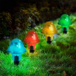 Garden of Eden LED-es szolár gombalámpa Garden of Eden 11704 (11704)