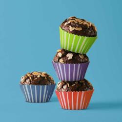 Family Muffin papír szett - csíkos - 100 db / csomag Family 57168A (57168A) - tutiar