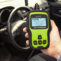 MNC Autó diagnosztikai eszköz - hibakód kiolvasó - OBD2 - 12V MNC 55679 (55679) - tutiar