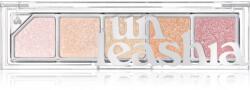 Unleashia Mood Shower Face Palette szemhéjfesték és élénkítő paletta gyöngyházfényű árnyalat NO. 100 Ballerina