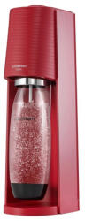 SodaStream Terra Red szódagép, Quick Connect, 1db szénsavasító palack, 1db Quick Connect CO2 patron, piros (TERRA RED CQC)