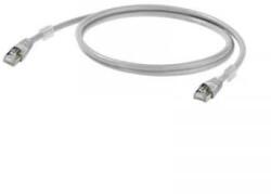 Weidmüller RJ45 Hálózat Csatlakozókábel CAT 6A S/FTP 6.00 m Szürke UL minősített Weidmüller