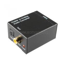 Somogyi Elektronic DTA AUDIO - Digitál-analóg audió átalakító, opt. kábellel