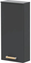 Möbelpartner Dulap baie suspendat 32, 7x72, 3 cm PAL antracit mat Duo 330 1 ușă (146533)