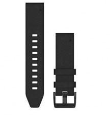 Garmin QuickFit 22 Watch Band Black Leather (010-12740-01)
