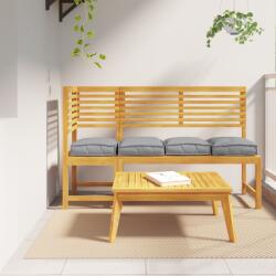 vidaXL Възглавница 4 бр. Оксфордска тъкан Сив 40 x 40 x 8 см (42001589)