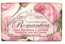 Nesti Dante Romantica toalettszappan Rózsa & Peonia 250g (837524001363)