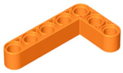 LEGO® Alkatrészek (Pick a Brick) Narancssárga 3x5 L-alakú Technic csatlakozó 6143015 (6143015)