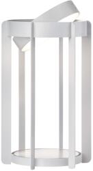Zone Фенер за свещ СВЕТУЛКА 30 cm, LED, фин сив, алуминий, Зона Дания (ZO32314)