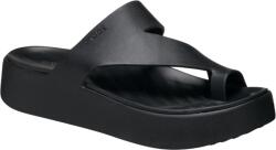 Crocs Getaway Platform Toe Loop női papucs Cipőméret (EU): 36-37 / fekete