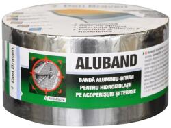 Den Braven Banda Aluminiu cu Bitum, 30 cm x 10 m, pentru Hidroizolatii, Den Braven (ZLN-D30460)
