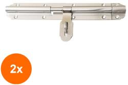 Z-TOOLS Set 2 x Zavor Usa, Marimea 10", 28 x 10 cm, Argintiu (LIZ-2xZLN-ZTS8113)