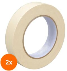 Den Braven Set 2 x Banda Mascare Universala, 38 mm x 40 m, Rezistenta la 40 Grade, Den Braven Hobby (LIZ-2xZLN-D403840)