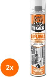 Bostik Set 2 x Spuma Poliuretanica Pistol, Tiger, 700 ml (LIZ-2xZLN-DPTIG)