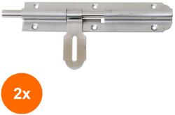 Z-TOOLS Set 2 x Zavor Usa, Marimea 8", 23 x 10 cm, Argintiu (LIZ-2xZLN-ZTS8112)