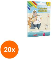 Herlitz Set 20 x Carte de Colorat A4, 16 pg, Meserii (REH-20xHRZ-9493210) Carte de colorat