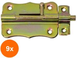 Z-TOOLS Set 9 x Zavor Alama, 70 mm, Auriu (LIZ-9xZLN-ZLN4930)