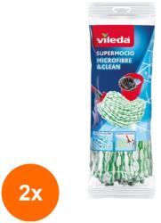 Vileda Set 2 x Rezerva Mop Universal, Vileda, Microfibre (ROC-2xMAG1018104TS)
