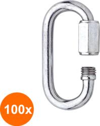 Dulimex Set 100 x Ochi Blocare Tip 4-3-Otel Zincat (COR-100xDL.20003ES)