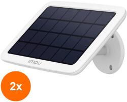 Imou Set 2 x Panou Solar IMOU FSP12 Compatibil cu Camera Cell 2 si Cell Go, 3W, IP65 (TIV-2xSOL-PAN-FSP12-IMOU)