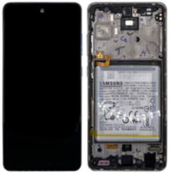 Samsung GH82-26861C Gyári Samsung Galaxy A52 / A52 5G / A52s 5G OLED kijelző érintővel Fehér kerettel előlap (GH82-26861C) - notebook-alkatresz - 36 022 Ft