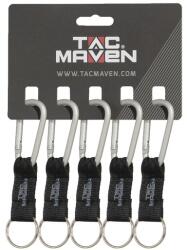 Tac Maven carabină cu breloc 6mm, Silver