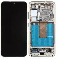 NBA001LCD10112002766229213 Samsung Galaxy S23 OLED kijelző érintővel Zöld kerettel, előlap (NBA001LCD10112002766229213)