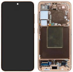  NBA001LCD10112002766229221 Samsung Galaxy S24 Plus OLED kijelző érintővel Narancs kerettel, előlap, EU verzió (NBA001LCD10112002766229221)